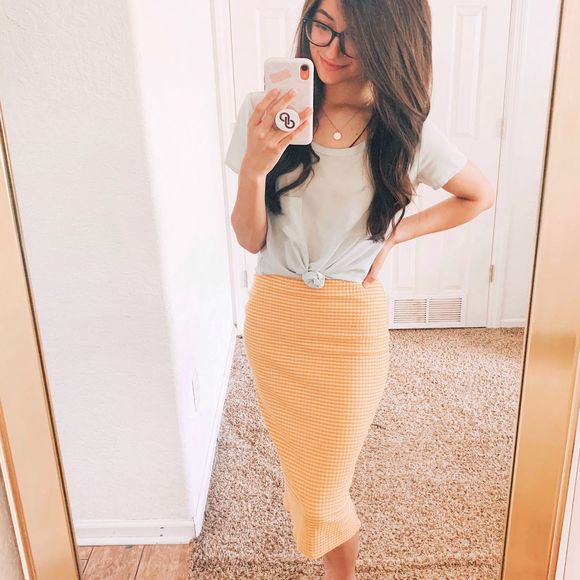 Urban Outfitters Dresses & Skirts - Urban Outfitters Ribbed Knit Pencil Skirt